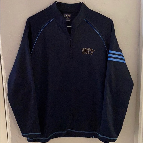 adidas Other - ⛳️ Pitt Panthers Adidas Mens 1/4 Zip Golf Pullover